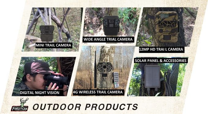 Outdoor Motion Activated Game Camera Wireless Scouting With Bluetooth