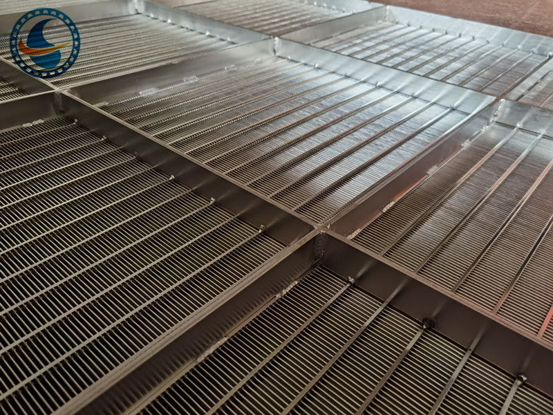 Flat Welded Drying Equipment Stainless Steel Wedge Wire Grates 2x1.2m