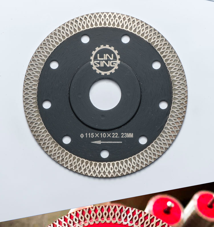 D230MM Protection Teeth Cutting Disc With Hot Press Technology