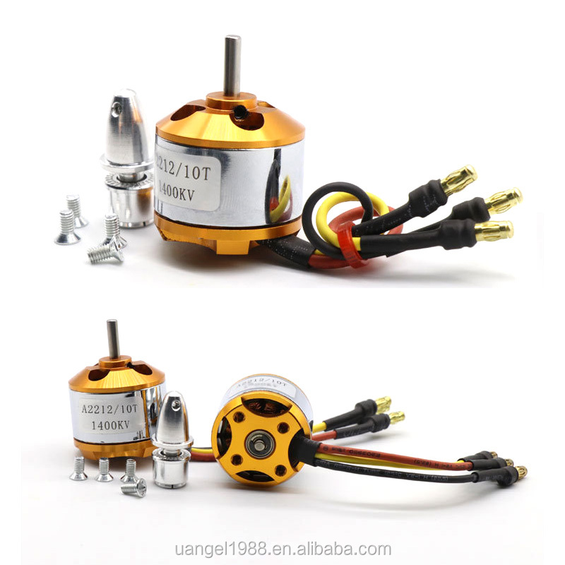 Metal RC Toy Accessories RC Plane Brushless Motor 2200KV 2450KV 2700KV