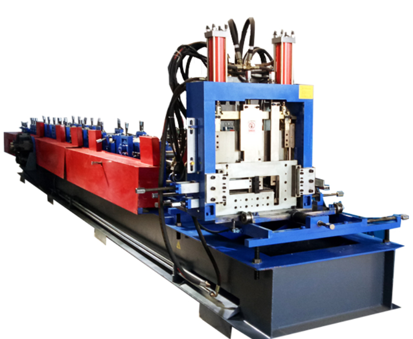 Automatic Galvanized Steel CZ U CE Purlin Roll Forming Machine