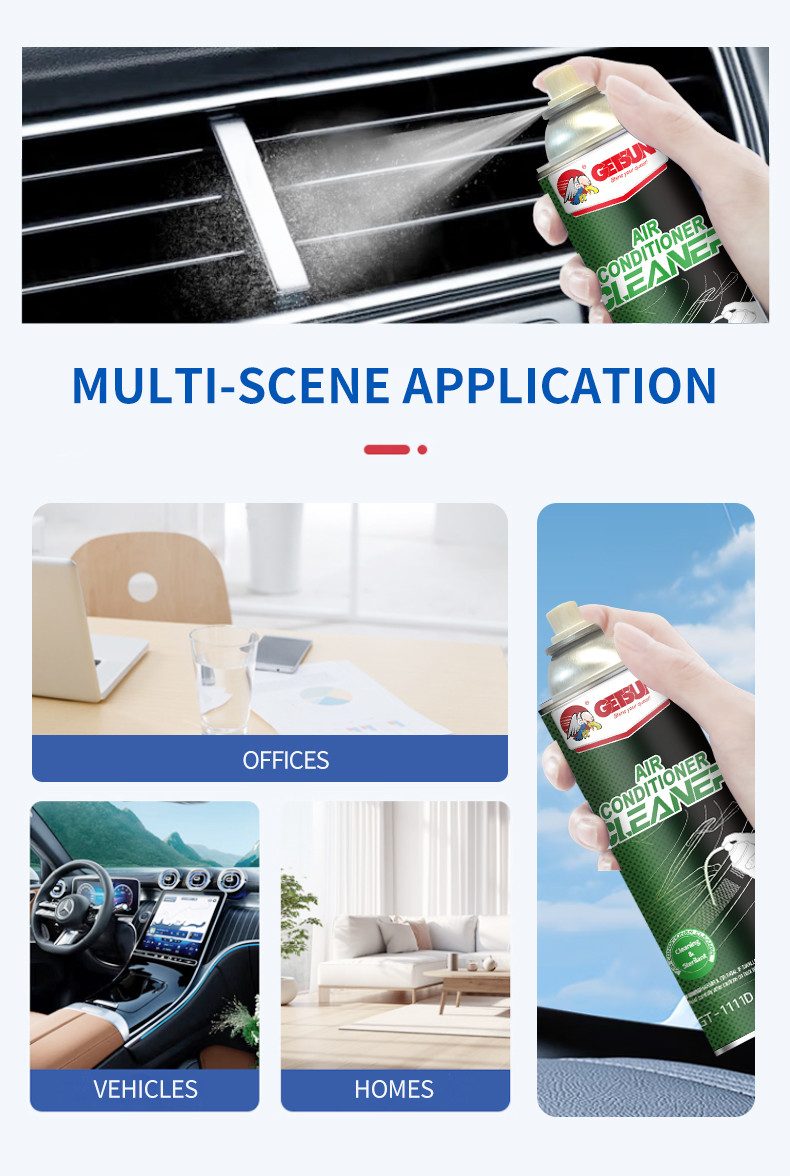 ODM Automotive Car Air Conditioner Cleaner AC Disinfectant Spray Antibacterial