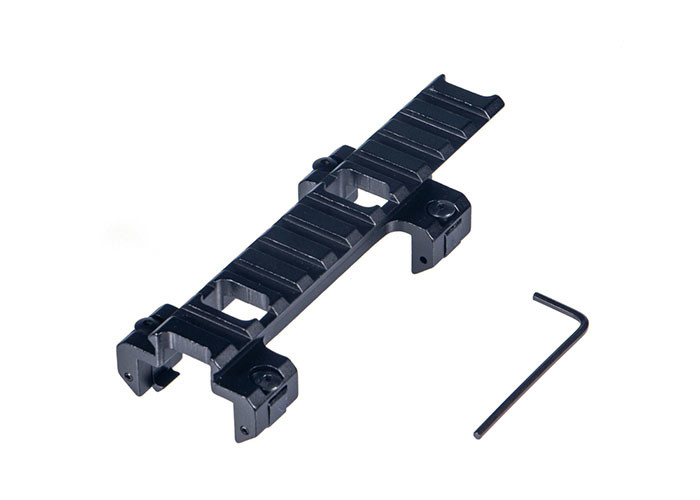 Picatinny Weaver Rail 20mm Scope Mount Easy Attachment For MP5 G3 Series