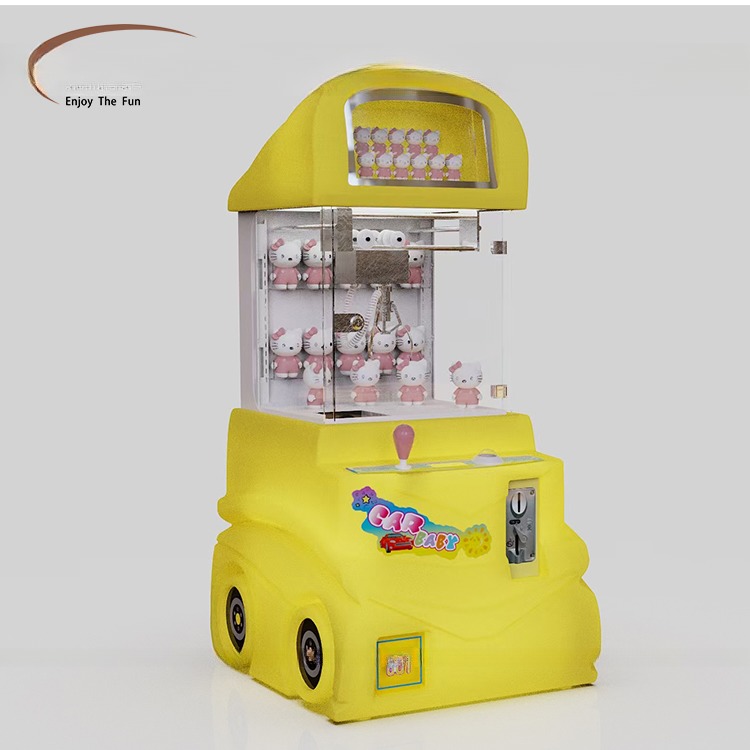 Dreamland Coin Operated Clamp Doll Machine Small Commercial Mini Claw Machine Car Boutique Game Machine