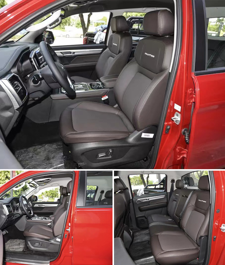 JAC T9 The 2024 Four-Door Five-Seat Gasoline Pickup with 6 Airbags and Guarantee