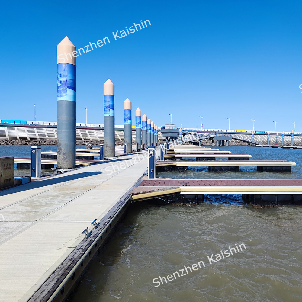 Aluminum Alloy Marine Dock Boat Yacht Floating Dock Pontoon Durable Long Lasting