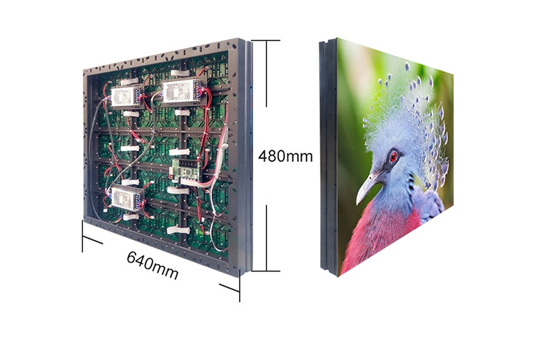 Wall Mount Front Access Magnet 32 Scan P2.5 Indoor LED Display