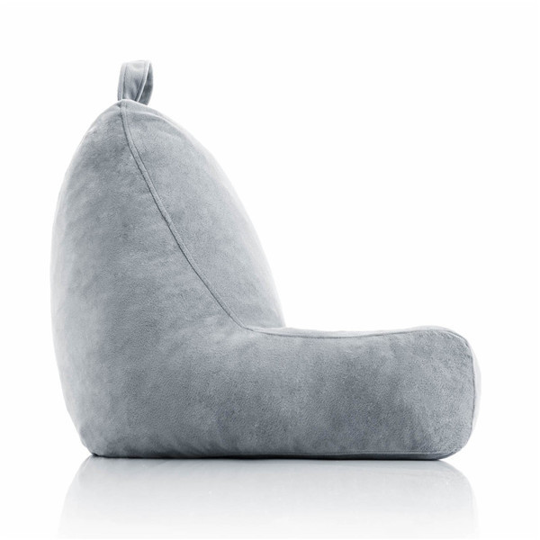 Heating Shredded Foam Reading Pillow , Electric Bed Rest Pillow With Arms