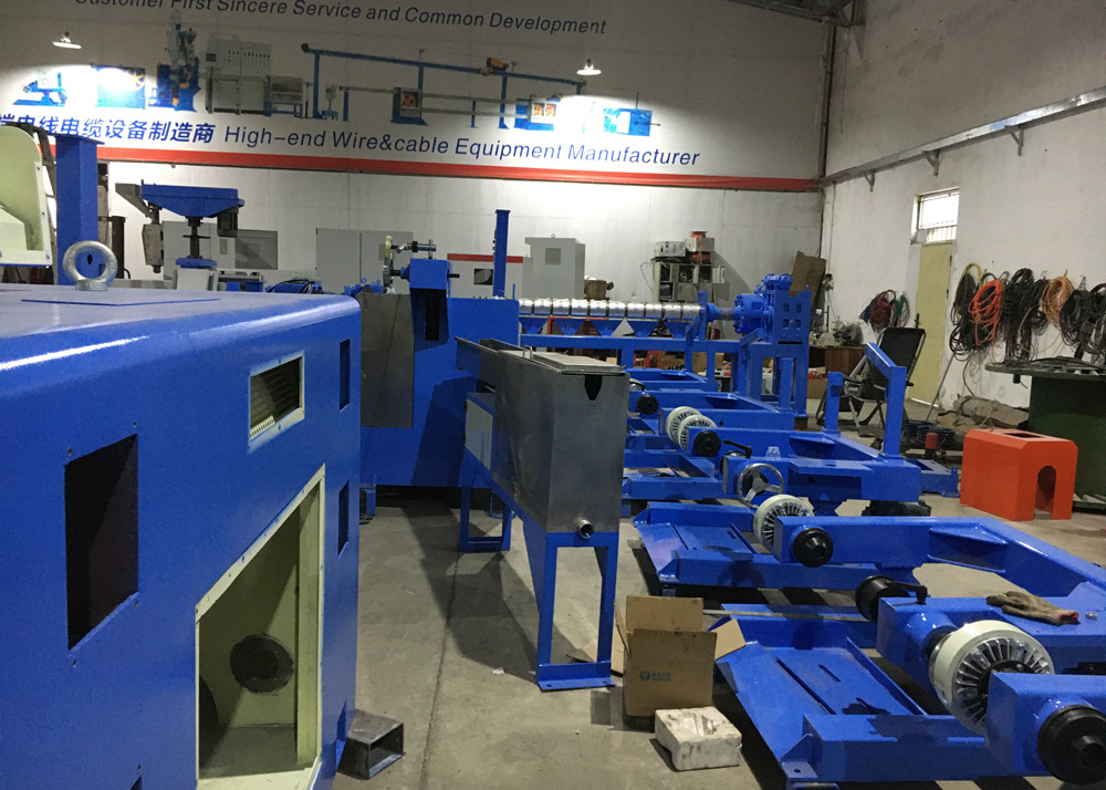 650p High Speed Double Twist Bunching Machine For Copper Wires