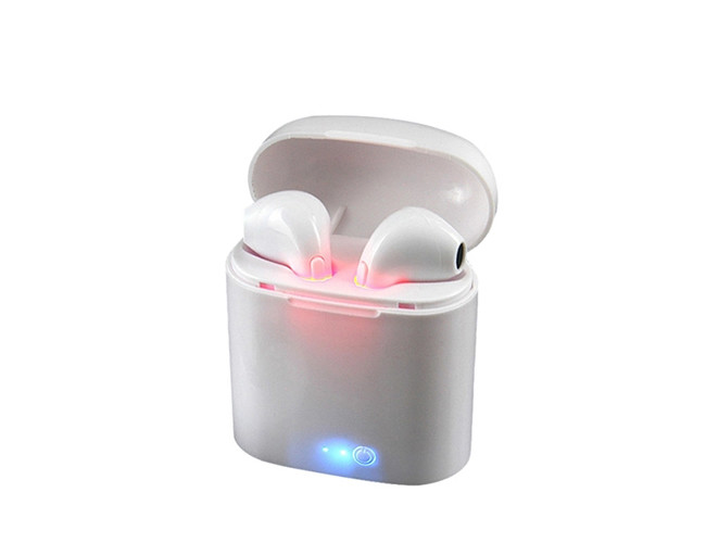 ABS Material Portable Wireless Earphones , Stereo Bluetooth 4.2 I7s Tws Earphones