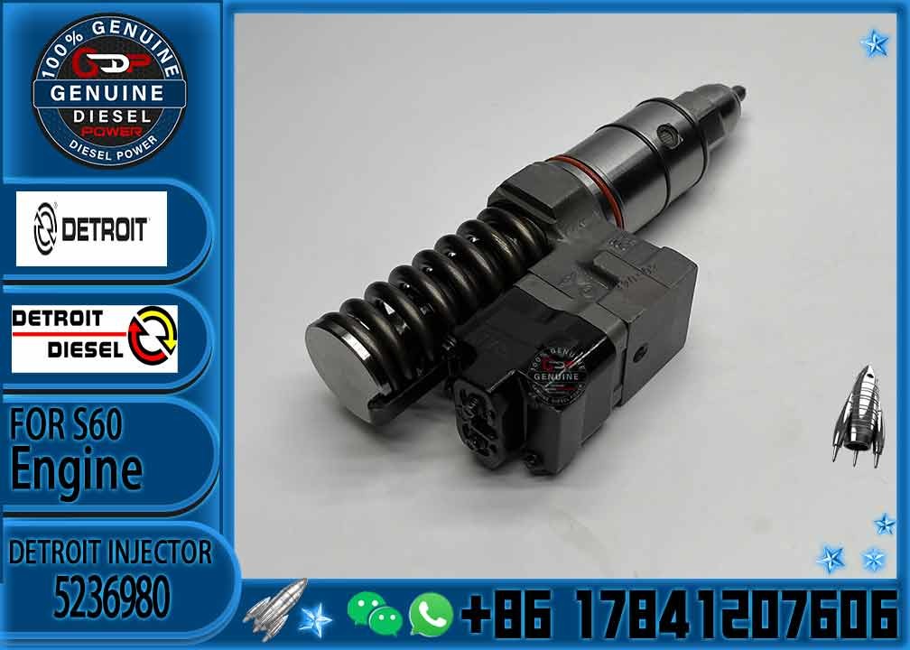 Diesel Engine S60 Fuel Injector 5235600 5235695 5236980 5236978 5235605 5236347 5235915 5237320 5235550 5237650