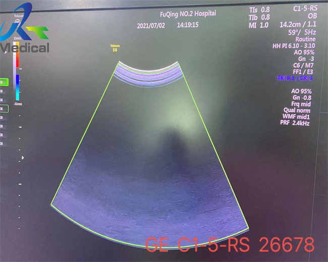 GE Voluson S8 C1-5-RS Convex Array Used Ultrasound Probe Medical Scanner Hospital