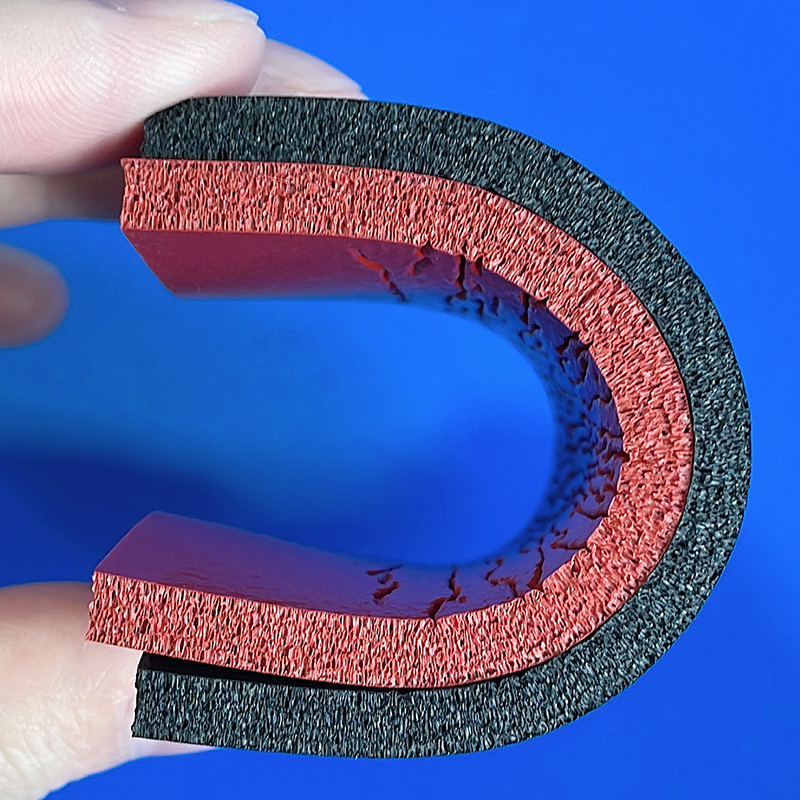 UV 94 Fire Retardant Silicone Rubber Sheet High Temperature Rubber Strips