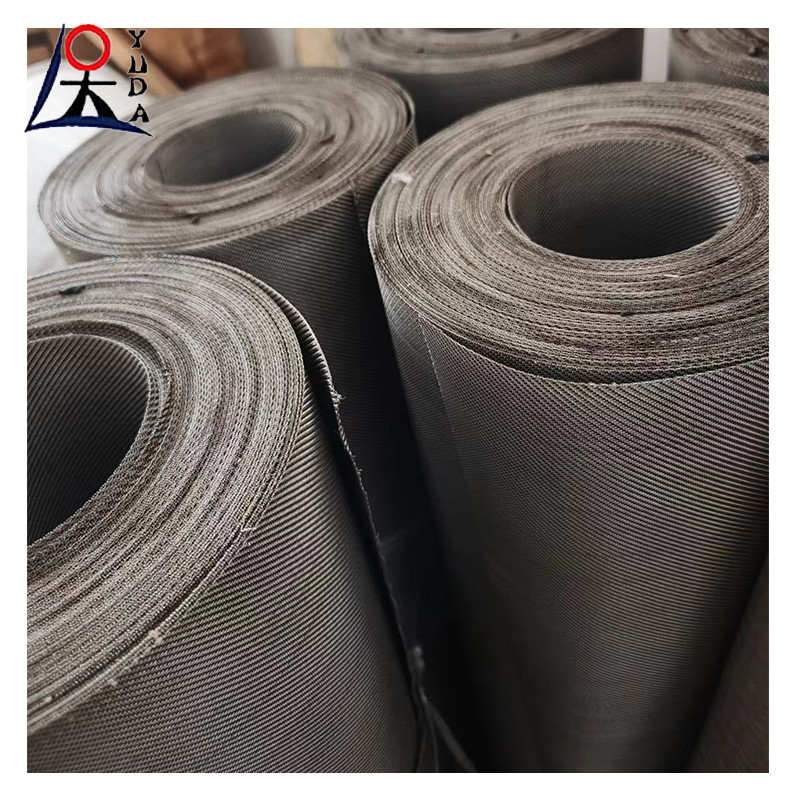 Vibrating Screen Double Woven Crimped Wire Mesh Lock Crimp Wire Mesh