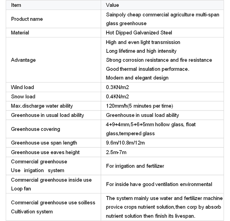 Hydroponic Vertical Farming Greenhouse for Herb and Tomato Growing in Customized Size