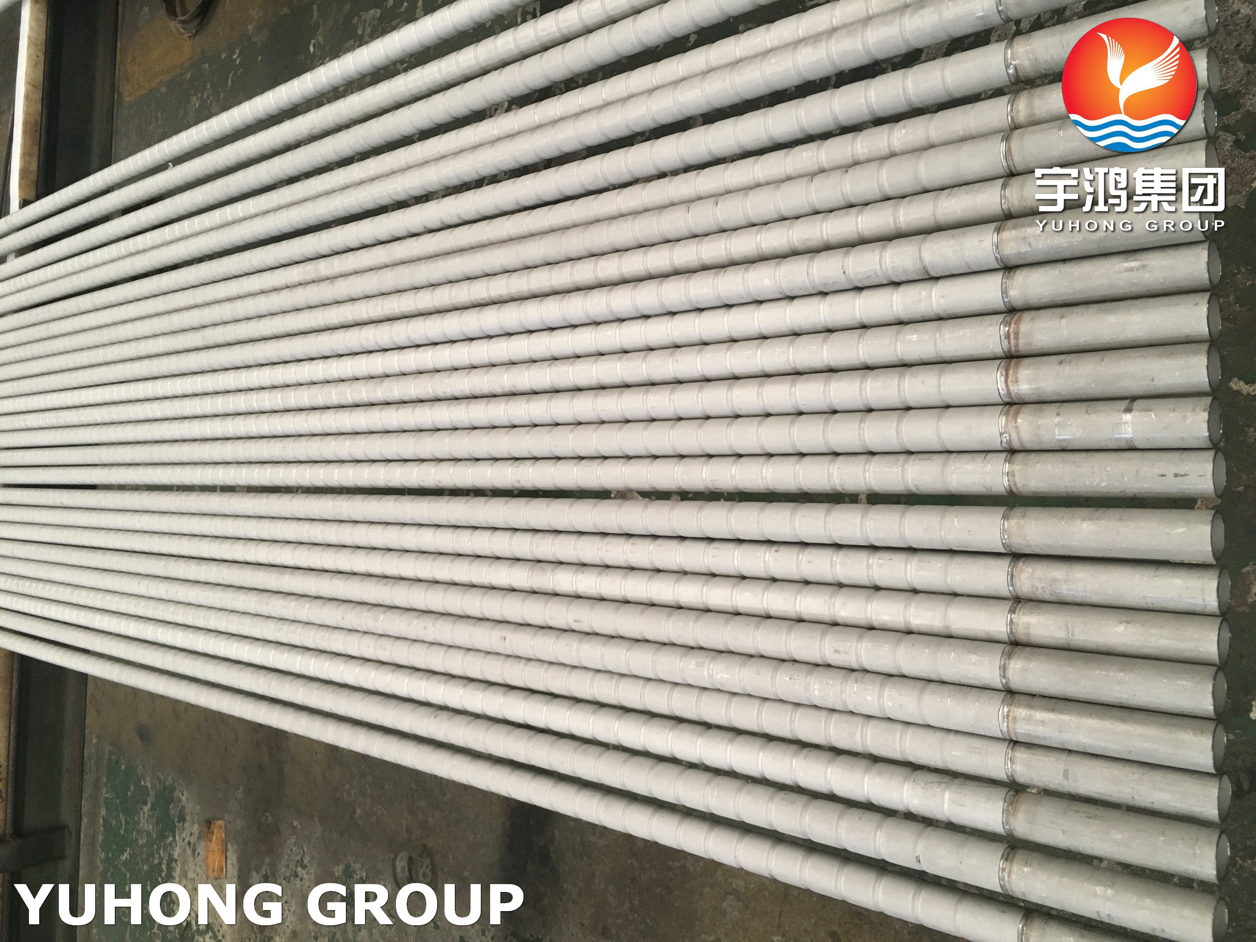 Enhanced Heat Transfer Tube, ASTM A213 TP316L, Corrugated Type For Heat Exchanger