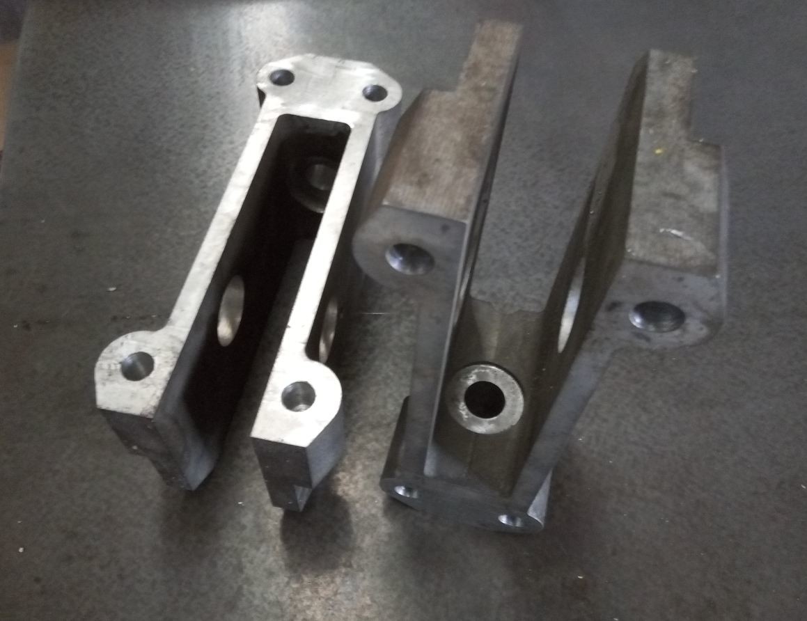 Jumbo Rock Drill Spare Parts 200MM Long 6063 T6 Aluminium Extruded Profiles Customized For Rock Drilling Rig