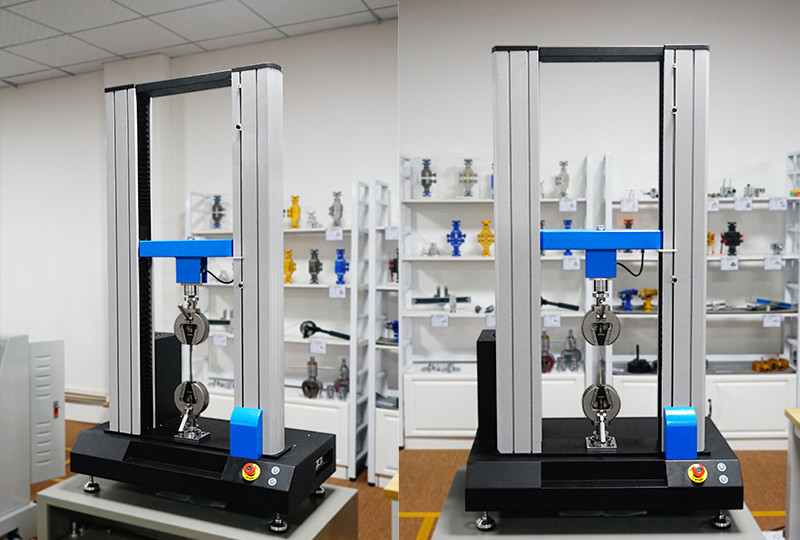 Leather Tensile Testing Machines , Computer Servo Electrical Test Equipment