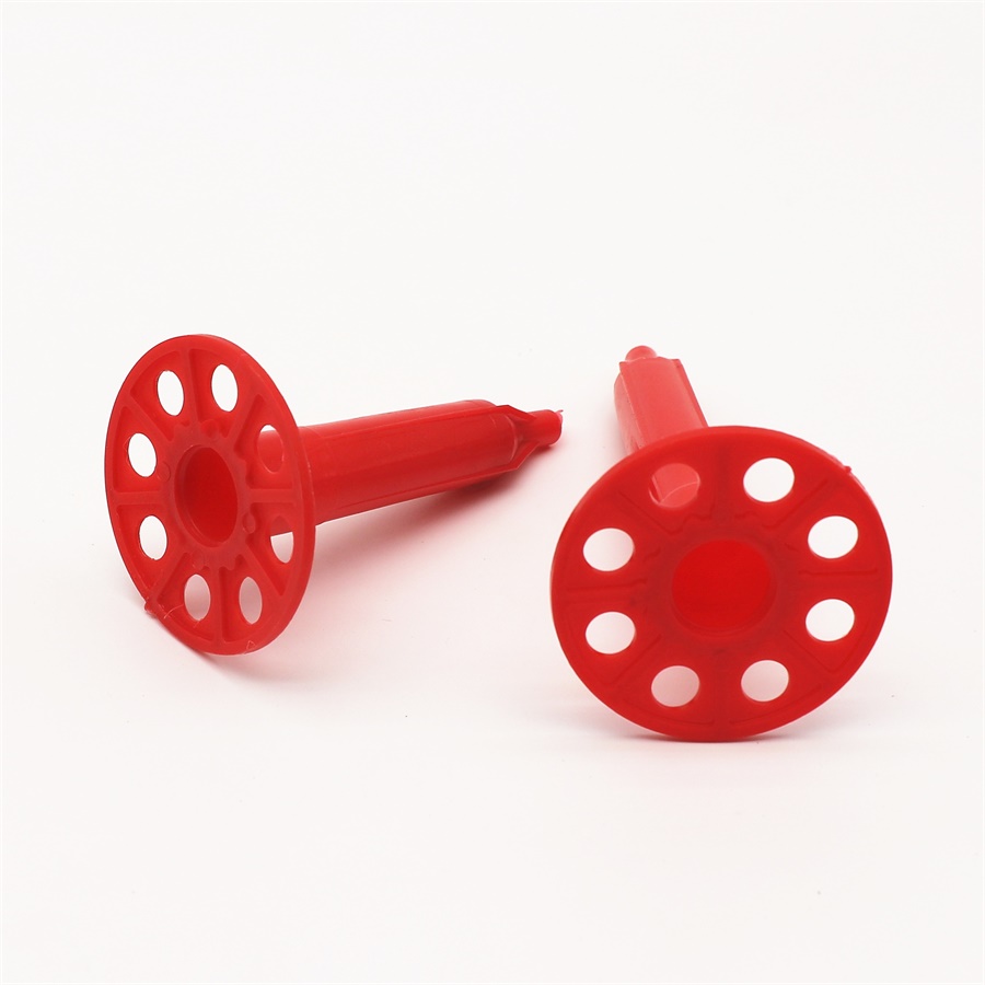 Hdpe Shooting Wall Insulation Anchors Nails For Insulation Fasteners Fixing 48MM Length Steel