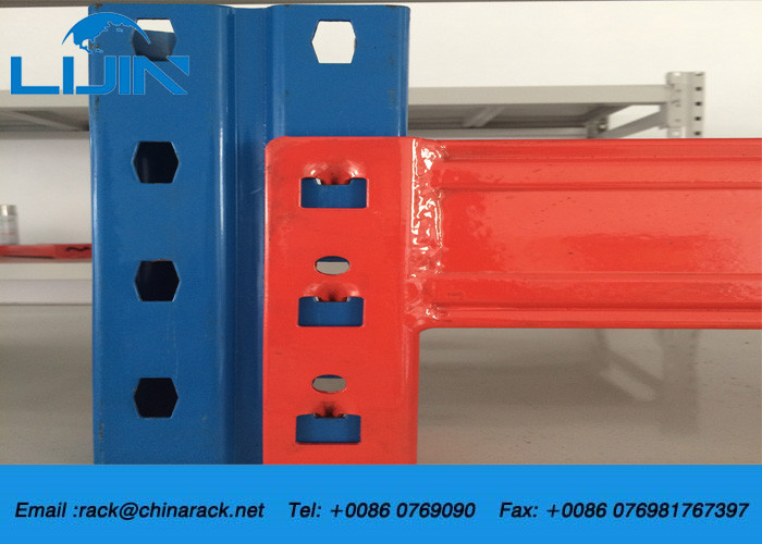 Adjustable Industrial Storage Rack Q235B Cold Rolled Steel ISO9001 Certified