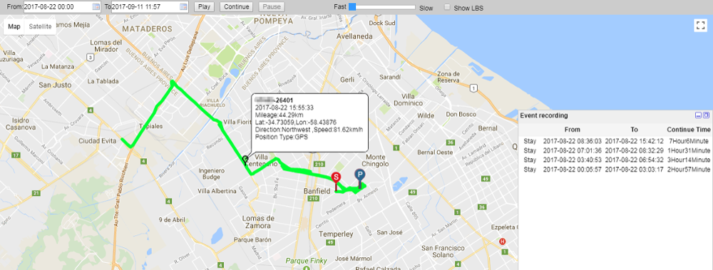 NBTC Vehicle Tracking Platform