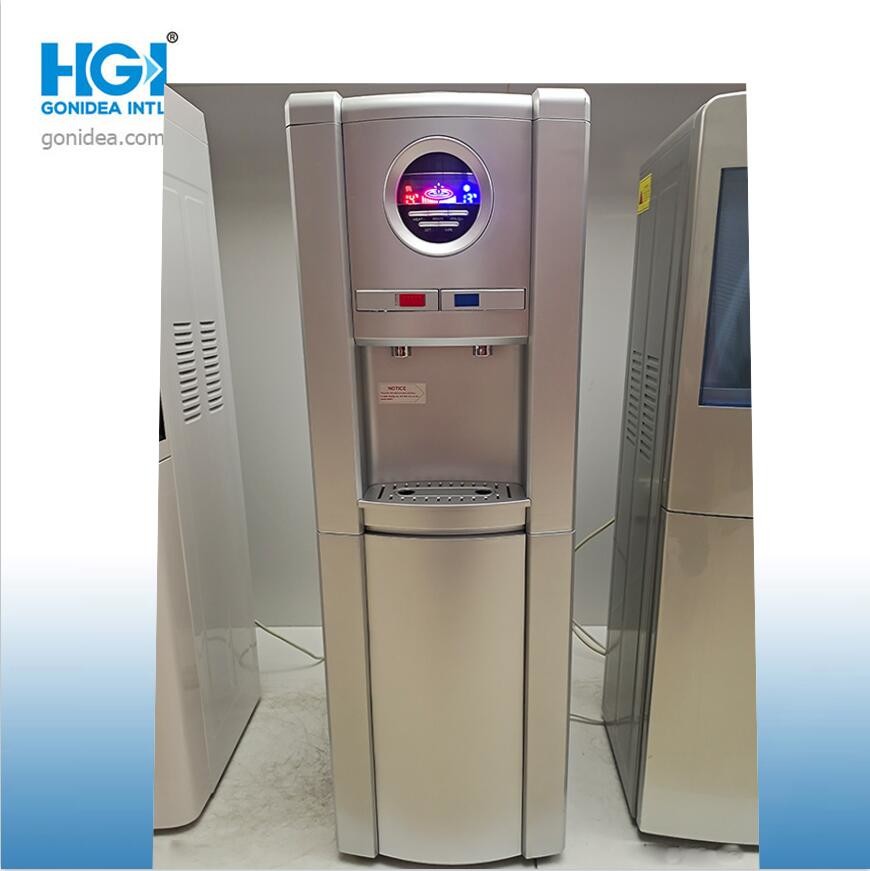 Office Home Vertical Manual Hot Cold Water Dispenser With LED Panel