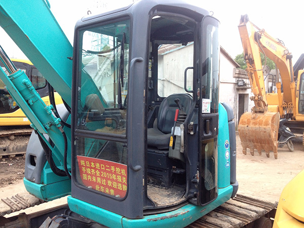 Medium Size Excavator Used Kobelco 75 Low Working Hours Machinery Repair Shops