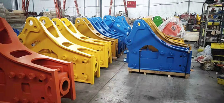 42Crmo 30 Ton Hydraulic Demolition Hammer 165mm Chisel Jack Breaker Crawler Loader