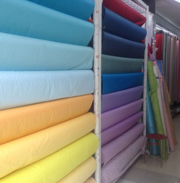 75DX150D 140Gsm Home Textile Fabrics 95% Polyester Microfiber Material