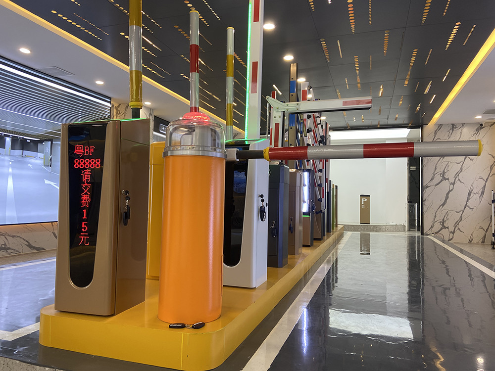 No Spring Mechanism Parking Barrier Gate DC Variable Frequency Control System