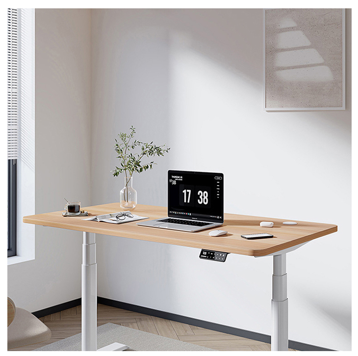 Recording Studio Table 60/72 Inches Electric Height Adjustable Desk Dual Motor 80 kgs