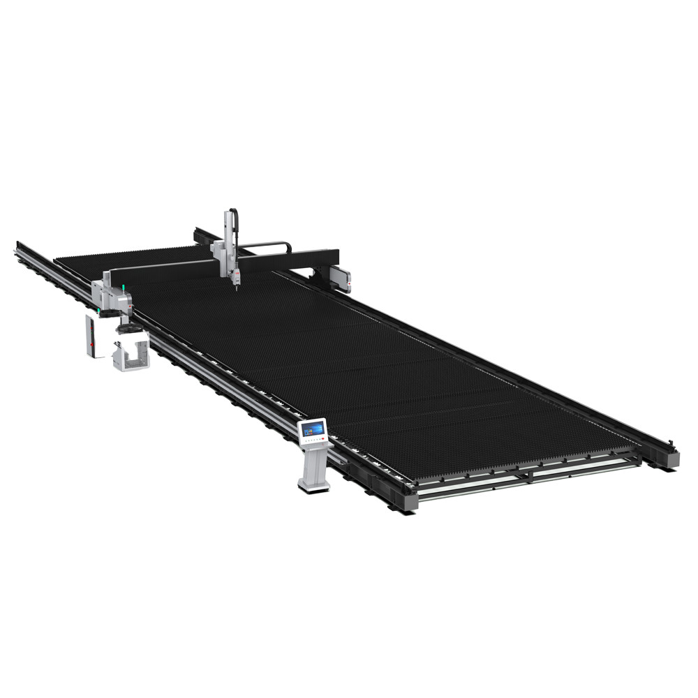 Steel Structure 12000Watt 20KW Large Format Gantry Beveling Laser Cutting Machine 12kw 30kw