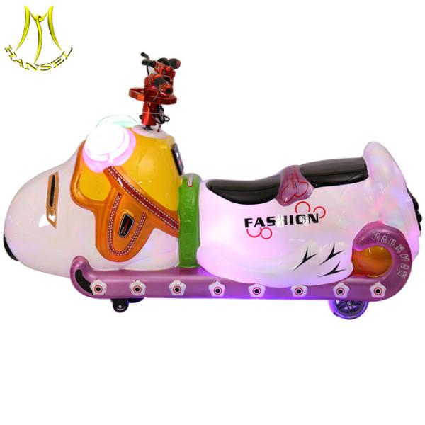 Hansel high quality battery powered moto ride for kids amusement ride equipment
