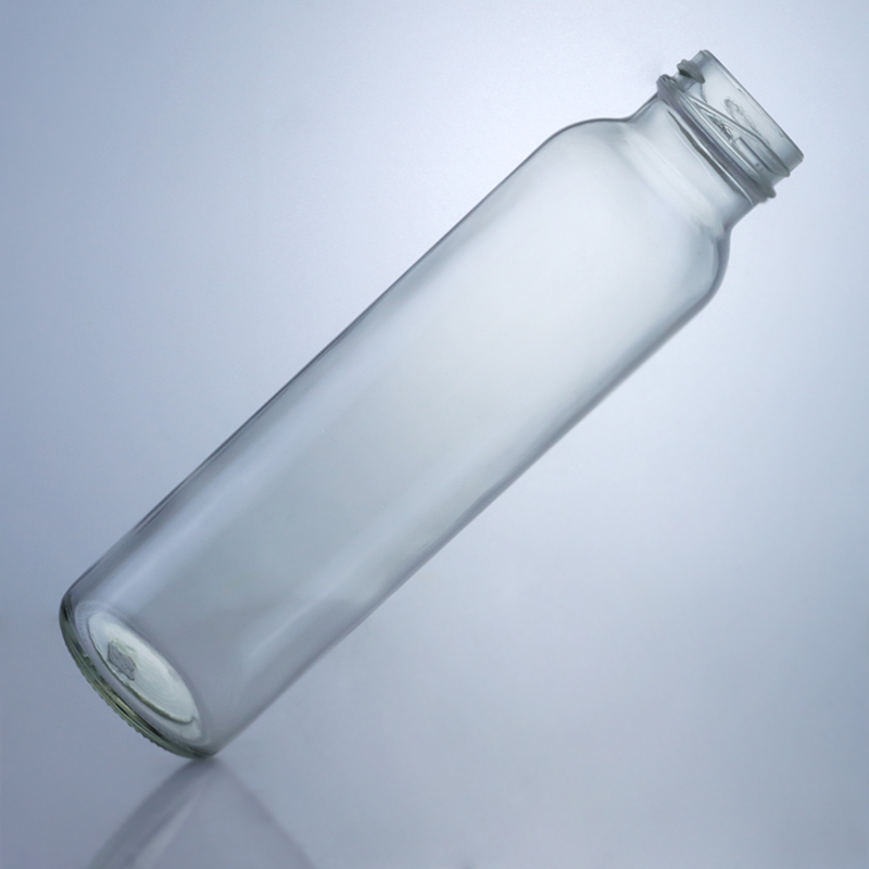 Industrial Beverage General Flint Glass Water Bottle with Screw Cap 350ml 500ml 750ml
