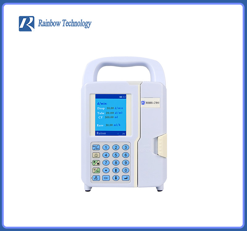 Lightweight Electric Infusion Pump AC 100-240V with pressure detection sensor