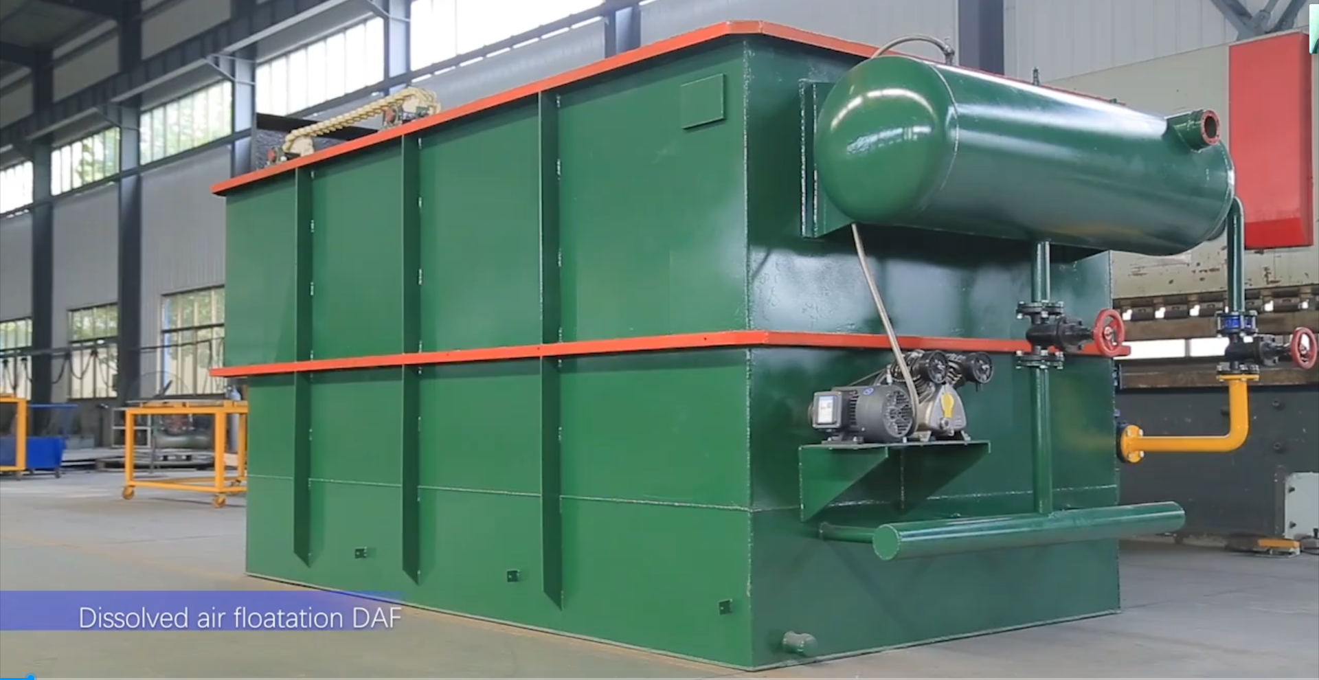 DAF Dissolved Air Flotation Machine Micro Bubble Generator for Water Treatment Solution