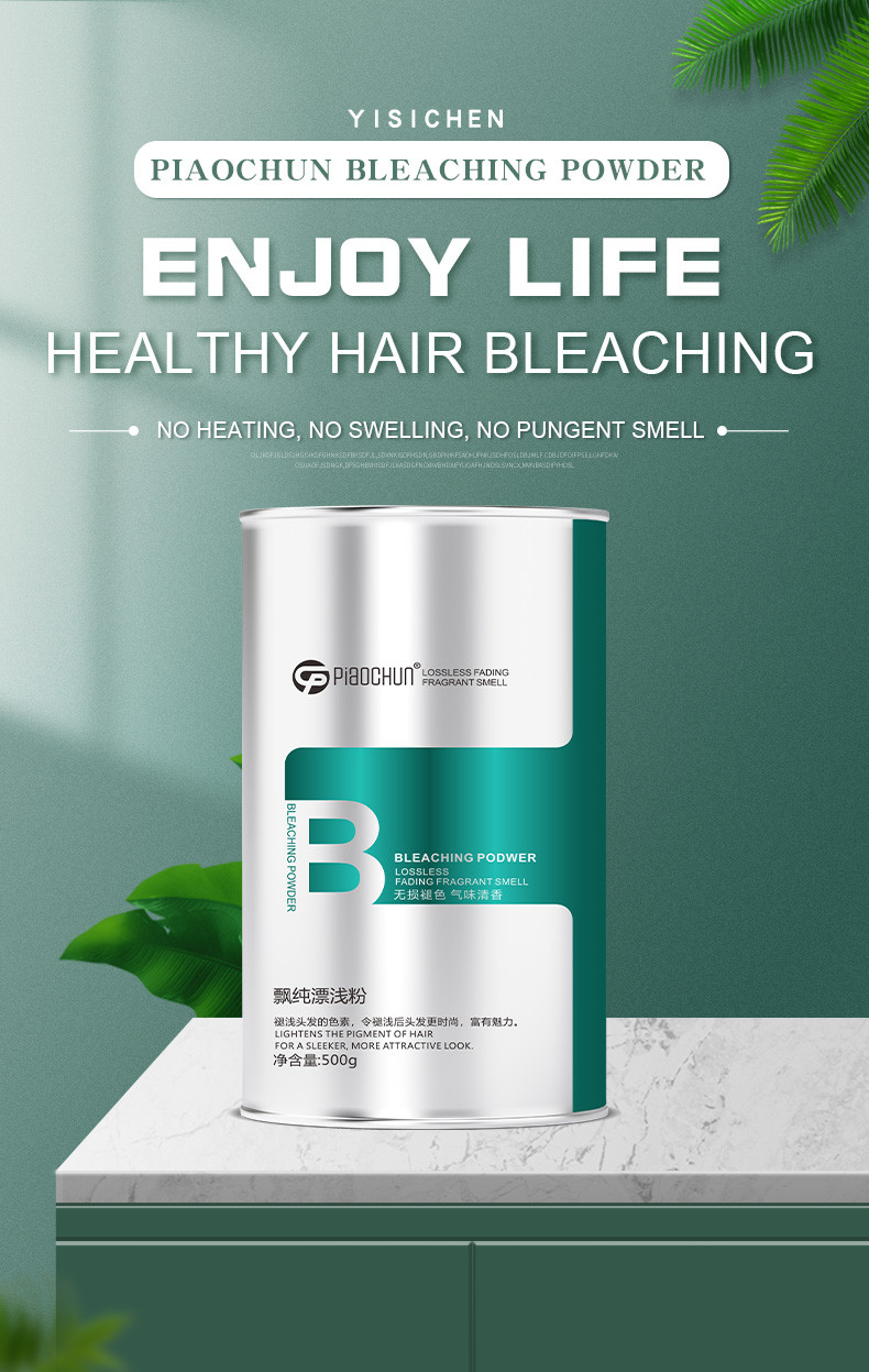 9 Levels Hair Bleaching Powder For Professional Hair Dye No Harmful To Hair