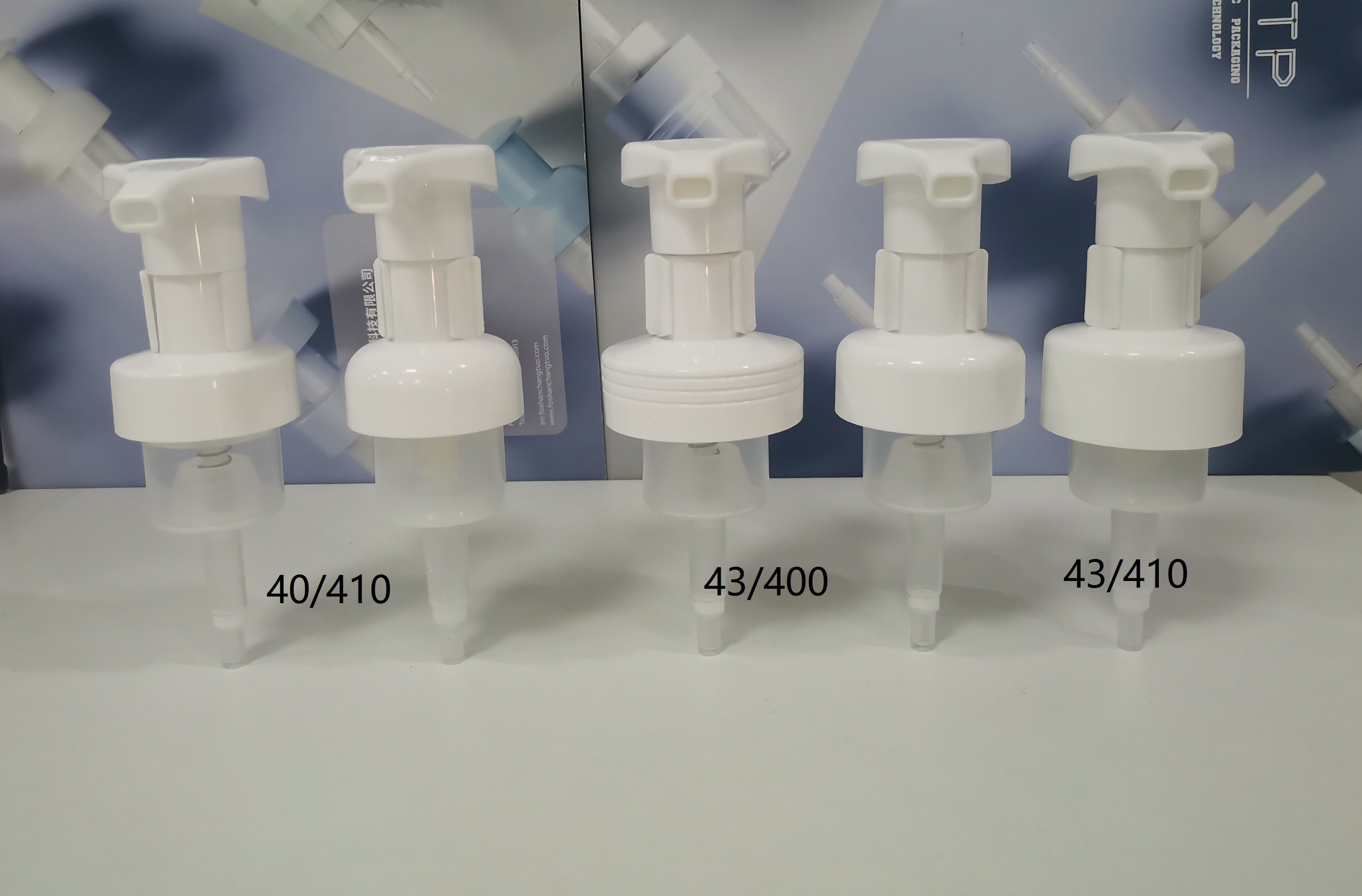 Leak Proof Small Bottle Dispenser , Hand Sanitizer Dispenser Pump 43mm with long mouth