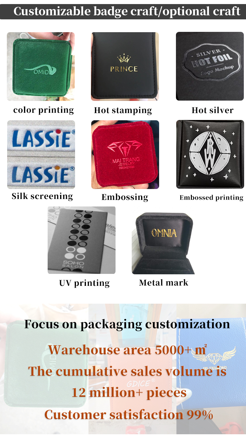 Stylish Soft Lining PU Leather Watch Storage Box With Inner Jewelry Pocket