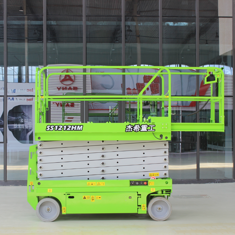 Long warranty EWPs scissor lift 12m Mobile Elevated work platforms for aerial working