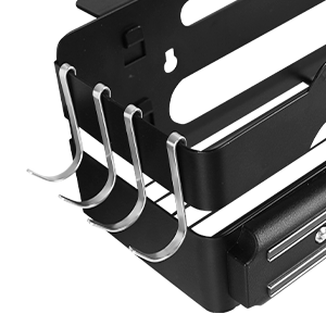 Griddle Caddy with Magnetic Tool Holder BBQ Accessories Storage Box with Paper Towel Holder for 28"/36" Blackstone Griddles