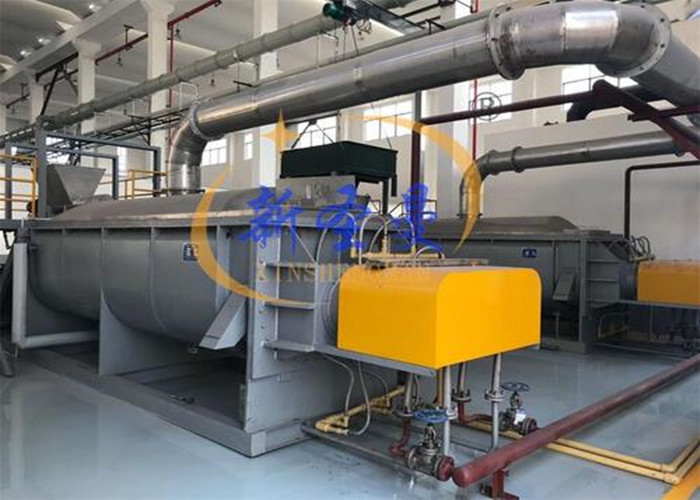 SS304 316L Hollow Paddle Dryer 2.2-95KW Electricity Steam Heating Source