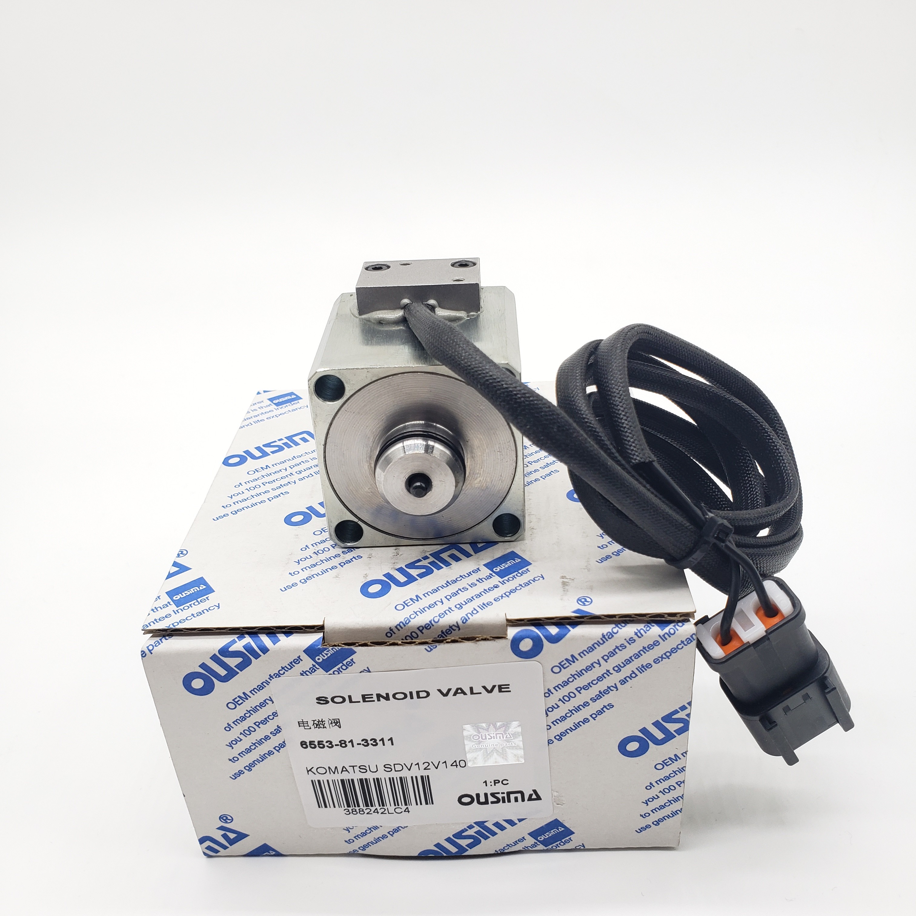 Solenoid Valve 6553-81-3311 for KOMATSU SDV12V140