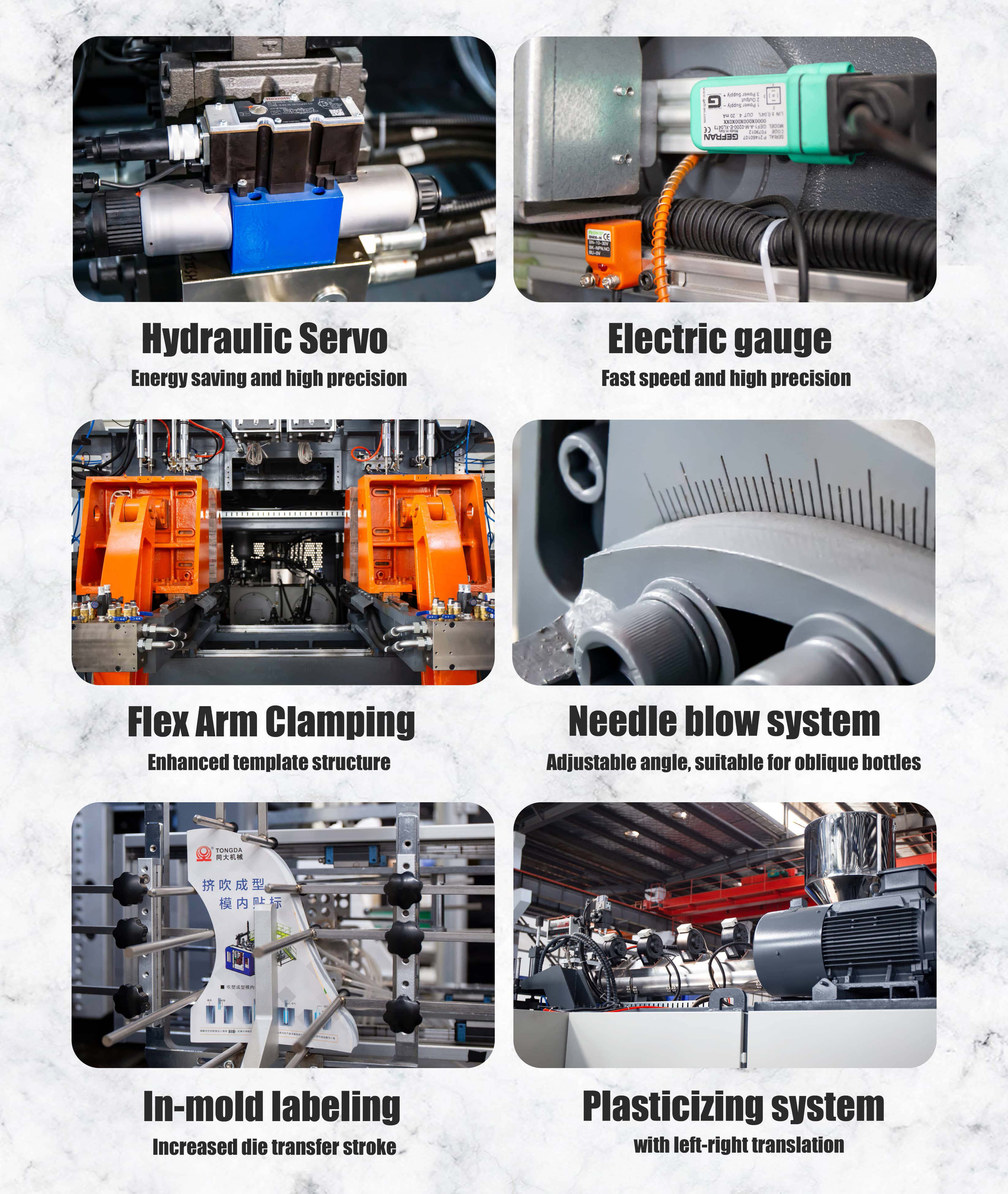 Single Station PE Blow Molding Machine