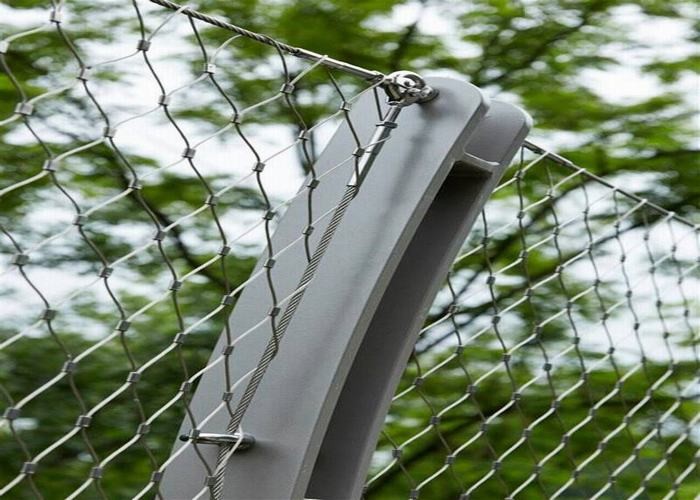 304 316 Plant Climbing 7*7 Green Wall Mesh Clip