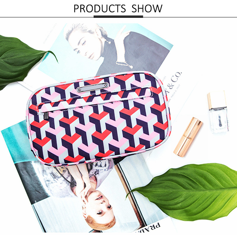 Ladies Waterproof Private Label Brand Wash Toiletry Makeup Bag Travel
