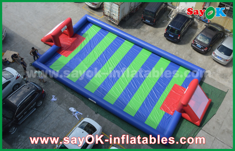 Football Inflatable Games Durable PVC Tarpaulin Inflatable Sports Games / Kids Inflatable Soccer