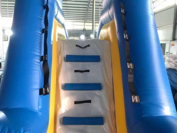 Mini Size Inflatable Blow Up Water Slide For Toddlers Custom Logo Available