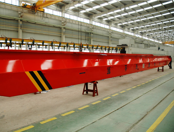 Lifting Machinery Single Girder Overhead Crane For Factory / Steel Workshop