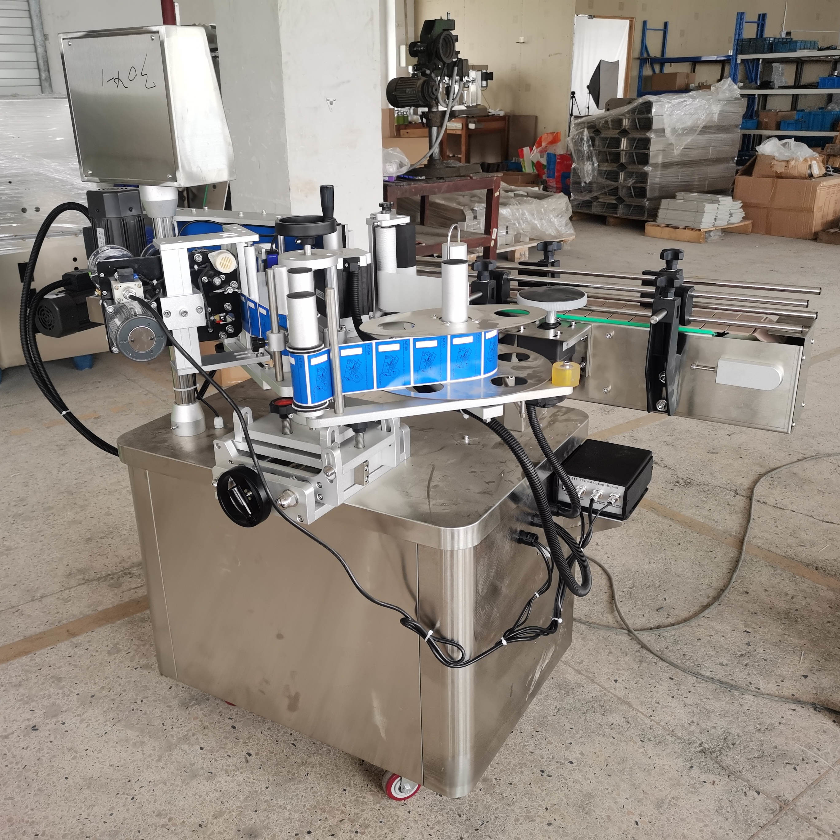 Fast Increase Packaging Efficiency High Speed Stable Guarantee Quality Accurate Labeling Machine